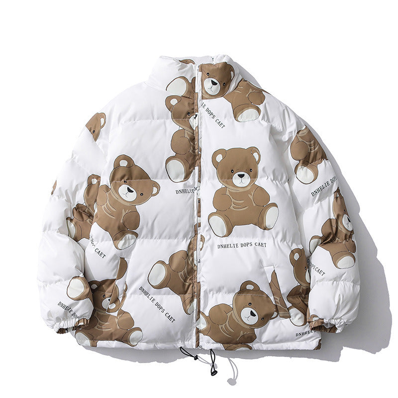 Men’s Thick Warm Cotton-Padded Lazy Wind Coat