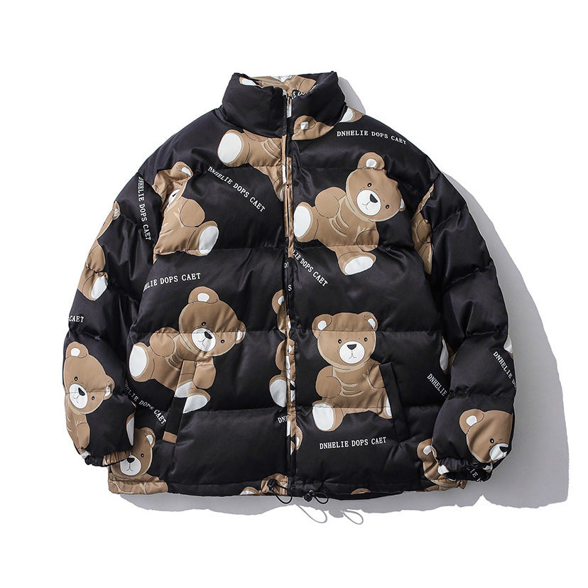 Men’s Thick Warm Cotton-Padded Lazy Wind Coat
