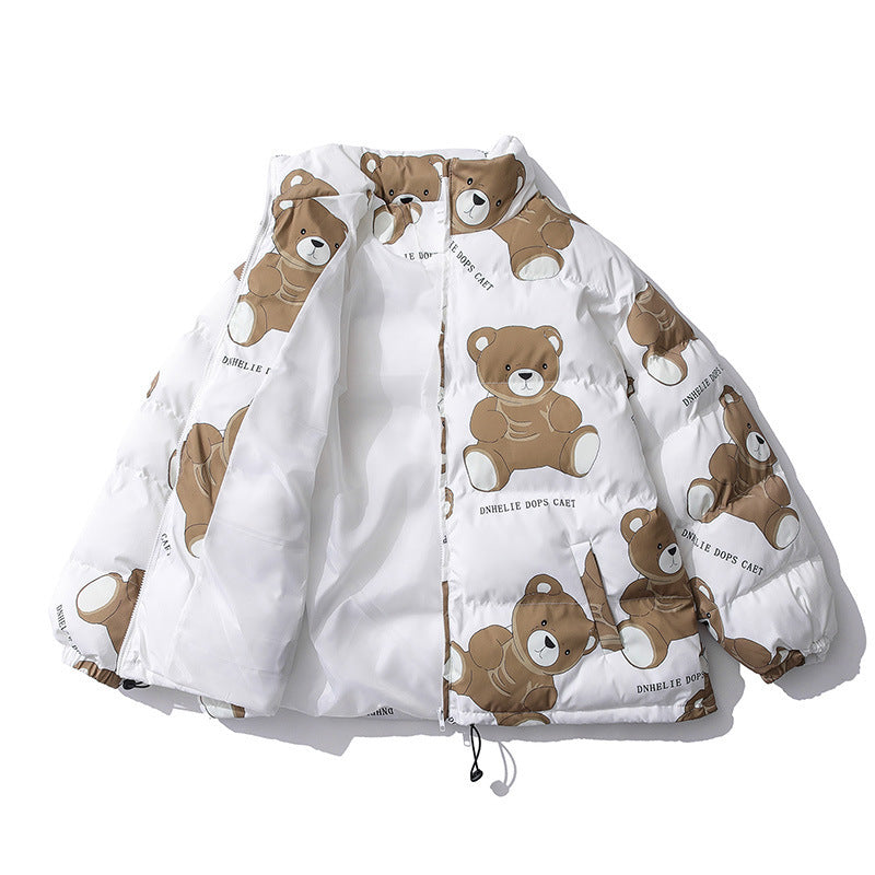 Men’s Thick Warm Cotton-Padded Lazy Wind Coat