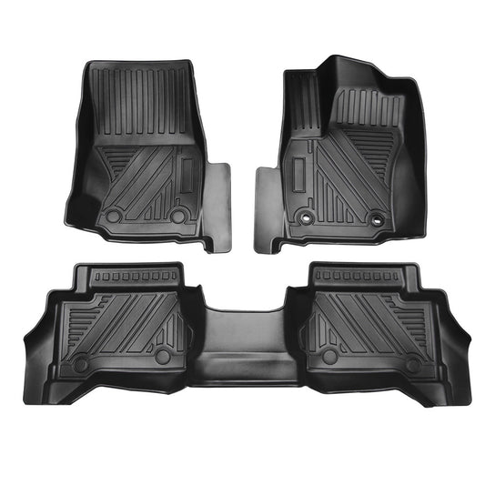 All Weather TPE Floor Liner Floor Mats Compatible With Tacoma 2024 Auto Accessories