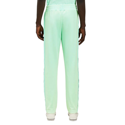 Palm Angels Green Nylon Men Pant