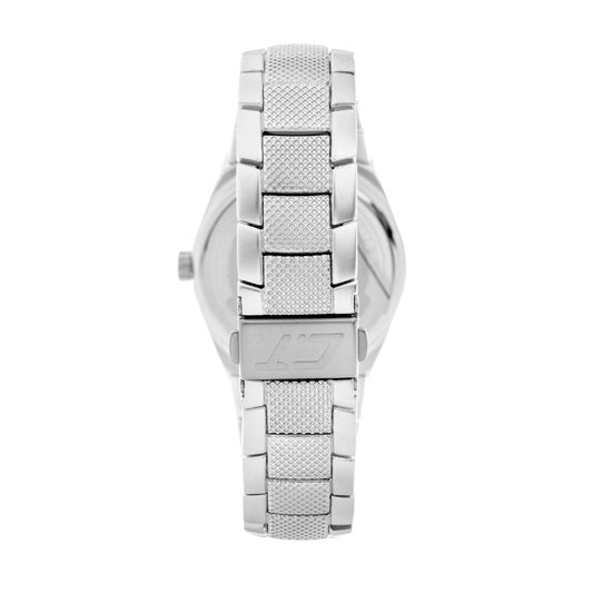 Chronotech Silver Stainless Steel Dress Watch