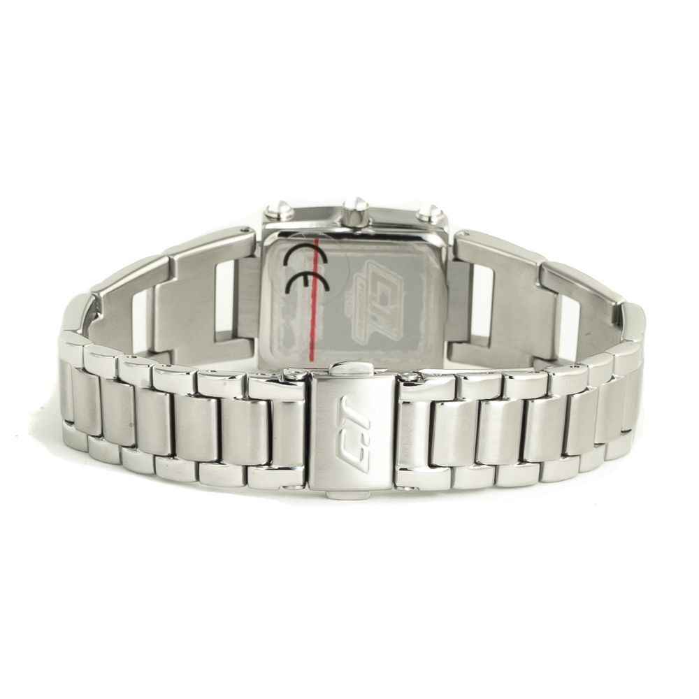 Chronotech Silver Stainless Steel Bracelet Watch