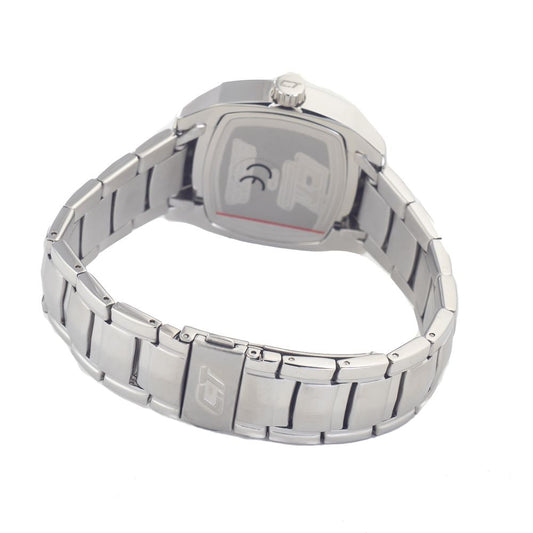 Chronotech Silver Stainless Steel Dress Watch