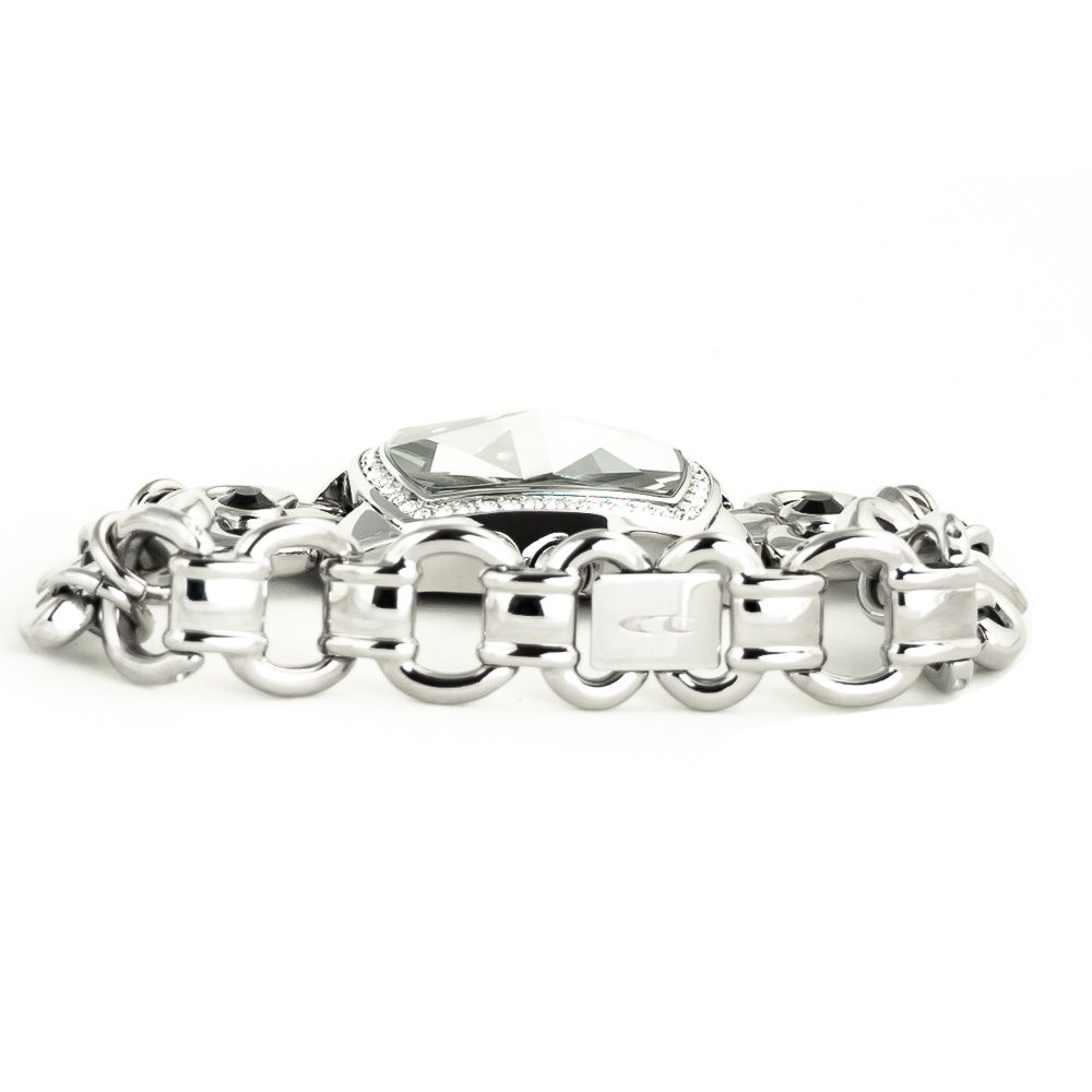 Chronotech Silver Stainless Steel Bracelet Watch