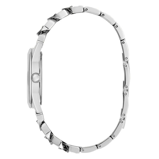Guess Gray Stainless Steel Dress Watch