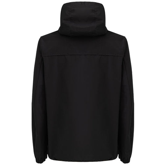Dolce & Gabbana Black Polyester Shell Jacket