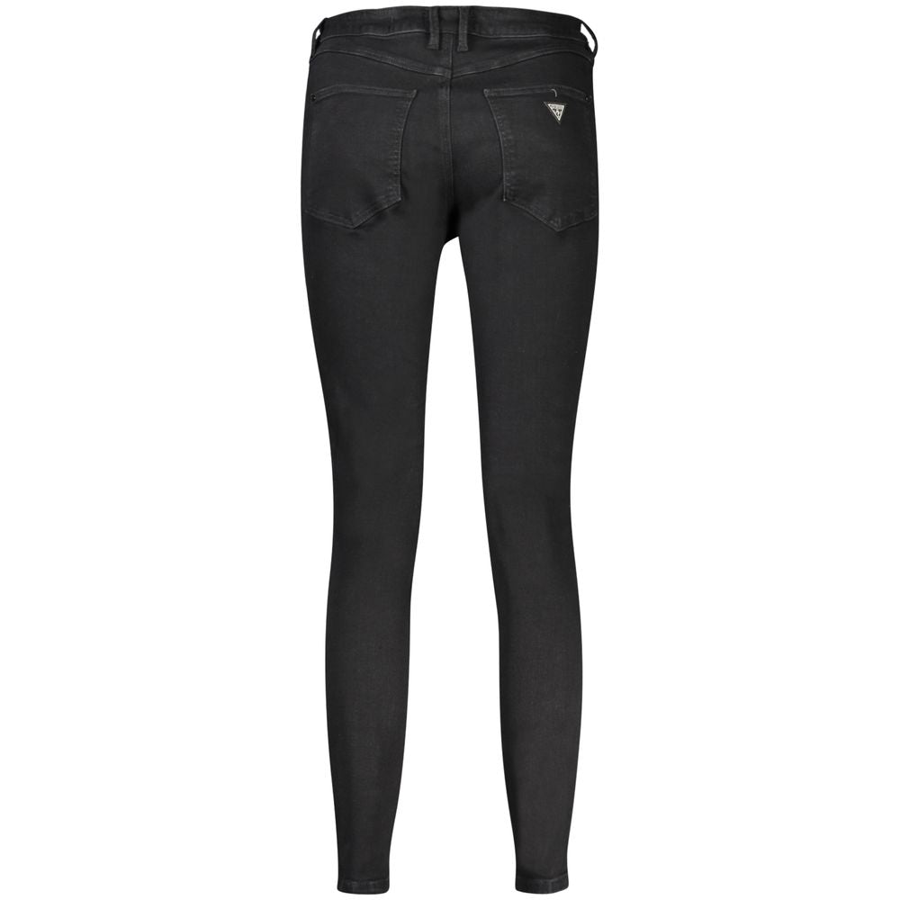Guess Jeans Black Cotton Women Skinny Jean