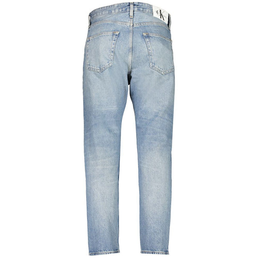 Calvin Klein Blue Cotton Men Jeans