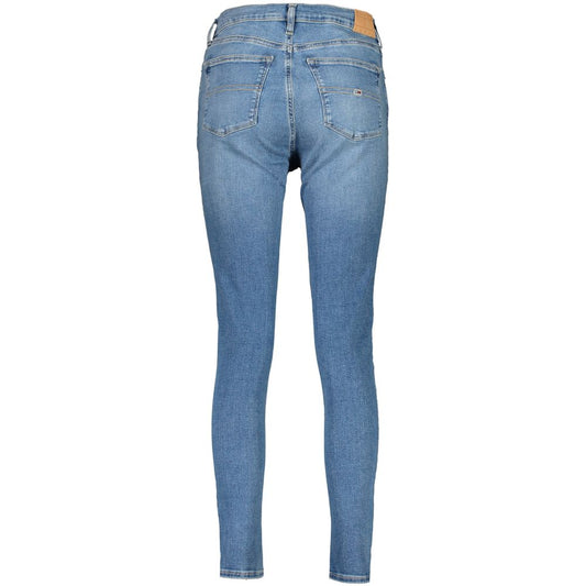 Tommy Hilfiger Blue Cotton Women Skinny Jean