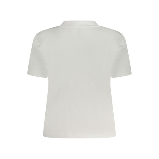 Calvin Klein White Cotton Women T-Shirt
