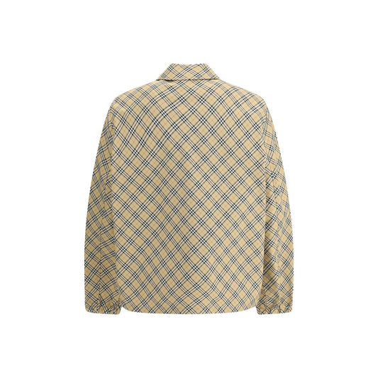 Burberry Beige Polyester Jackets And Coat