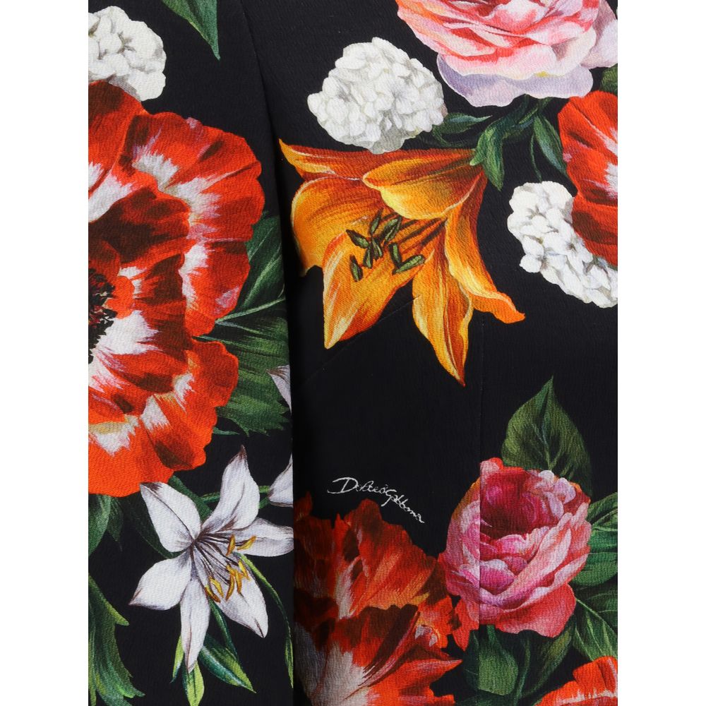 Dolce & Gabbana Multicolor Cotton Casual Dress