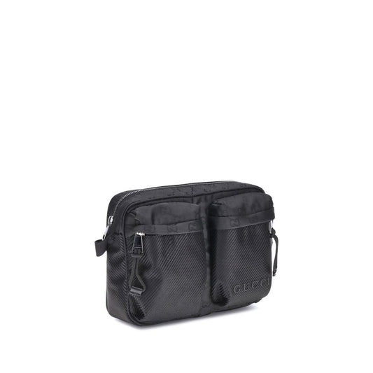 Gucci Black Polyester Shoulder Bag