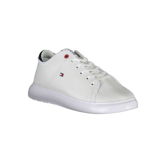 Tommy Hilfiger White Polyester Sneaker