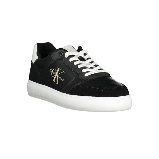 Calvin Klein Black Polyester Sneaker