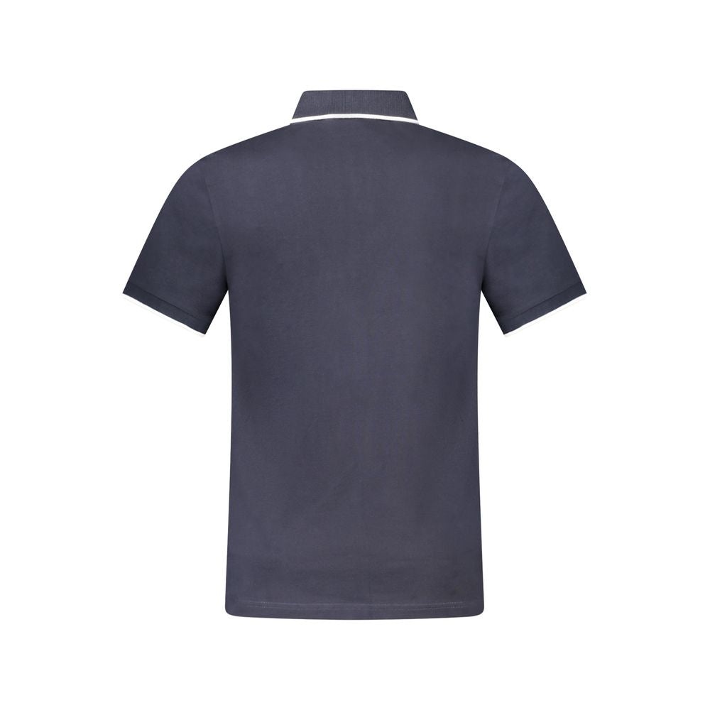Hugo Boss Blu Cotton Slim Men Polo