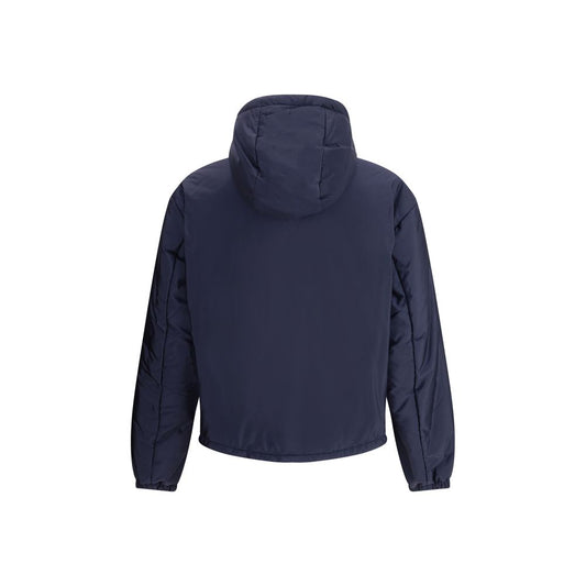 Prada Blue Polyester Full-Length Jacket