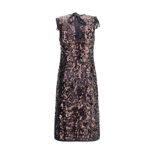 Prada Purple Polyester Cocktail Dress