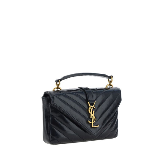 Saint Laurent Black Calf Leather Bos Taurus Wallet