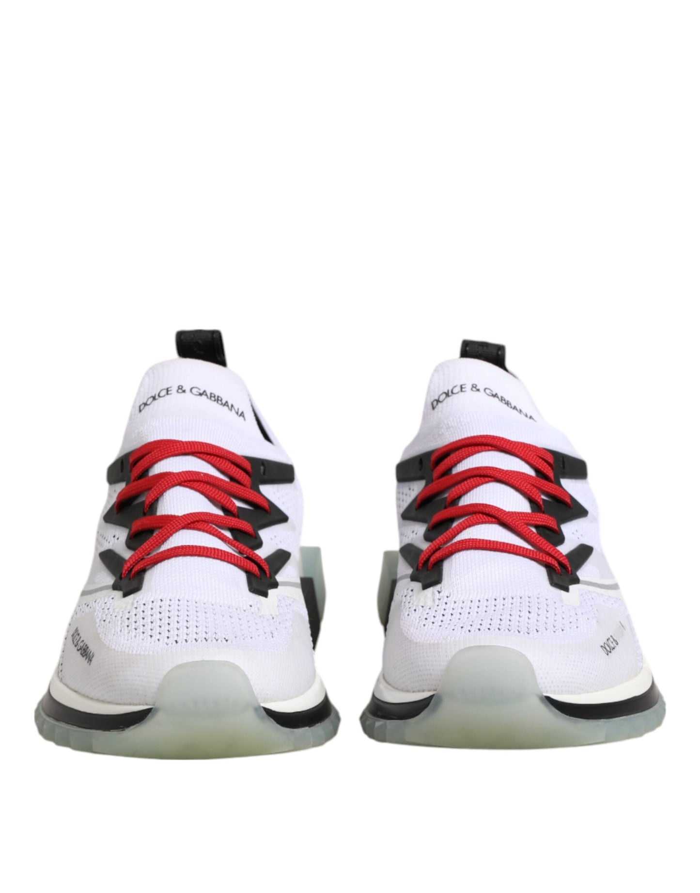 Dolce & Gabbana White SORRENTO Sport Stretch Sneakers Shoes