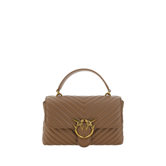 PINKO Brown Calf Leather Bos Taurus Wallet