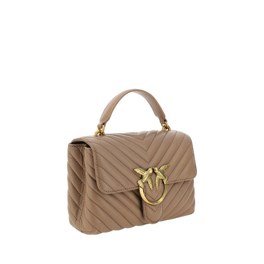 PINKO Brown Calf Leather Bos Taurus Wallet