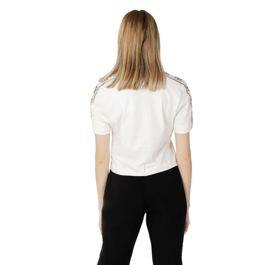 Guess Active Cream Cotton T-Shirt