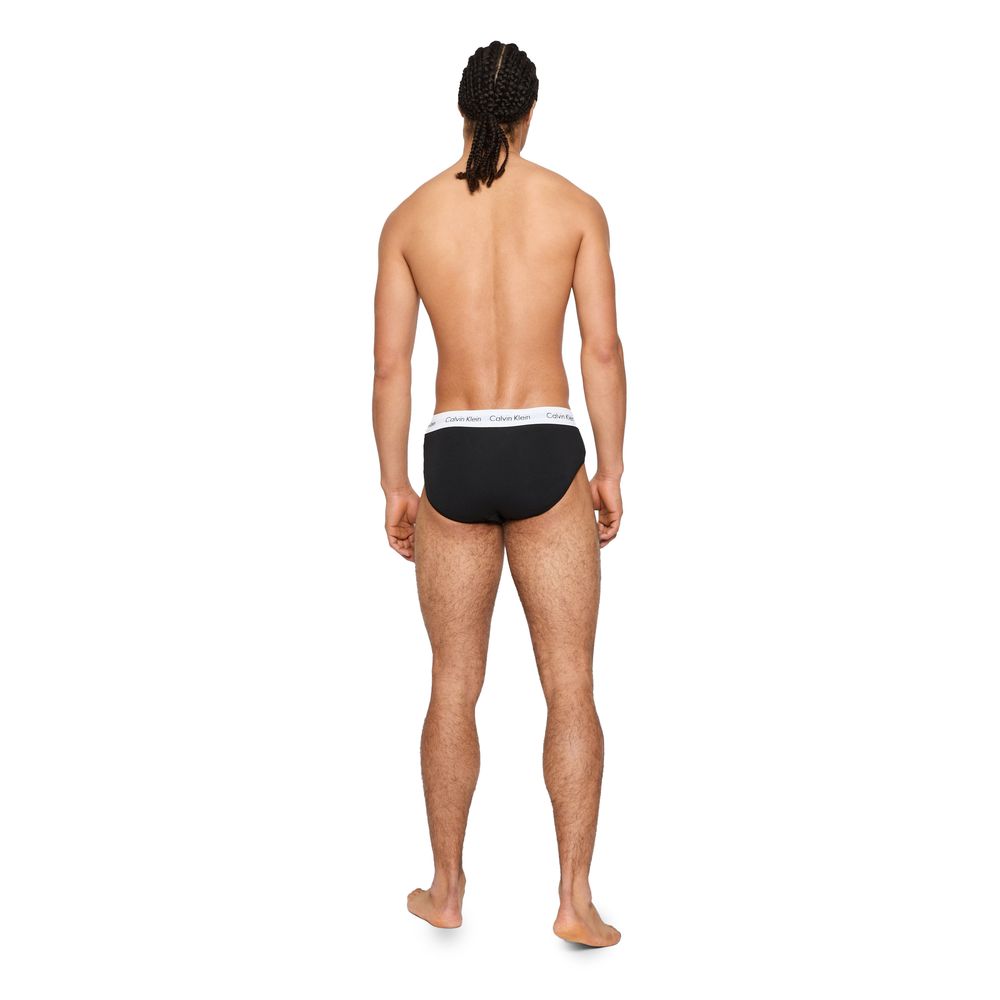 Calvin Klein Underwear Black And White Cotton Briefs
