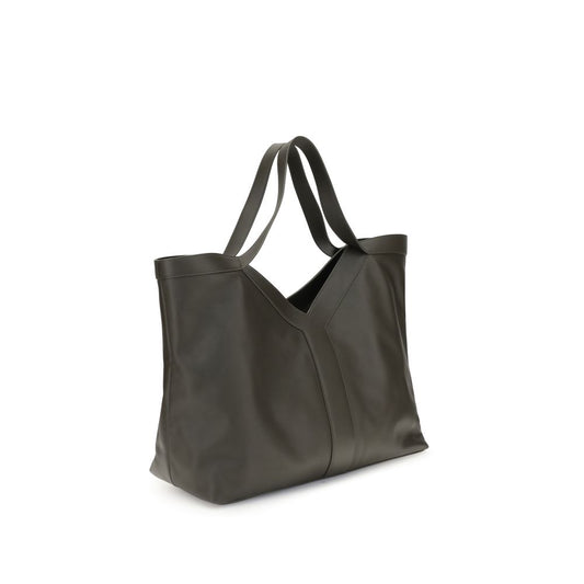 Saint Laurent Green Calf Leather Bos Taurus Shoulder Bag