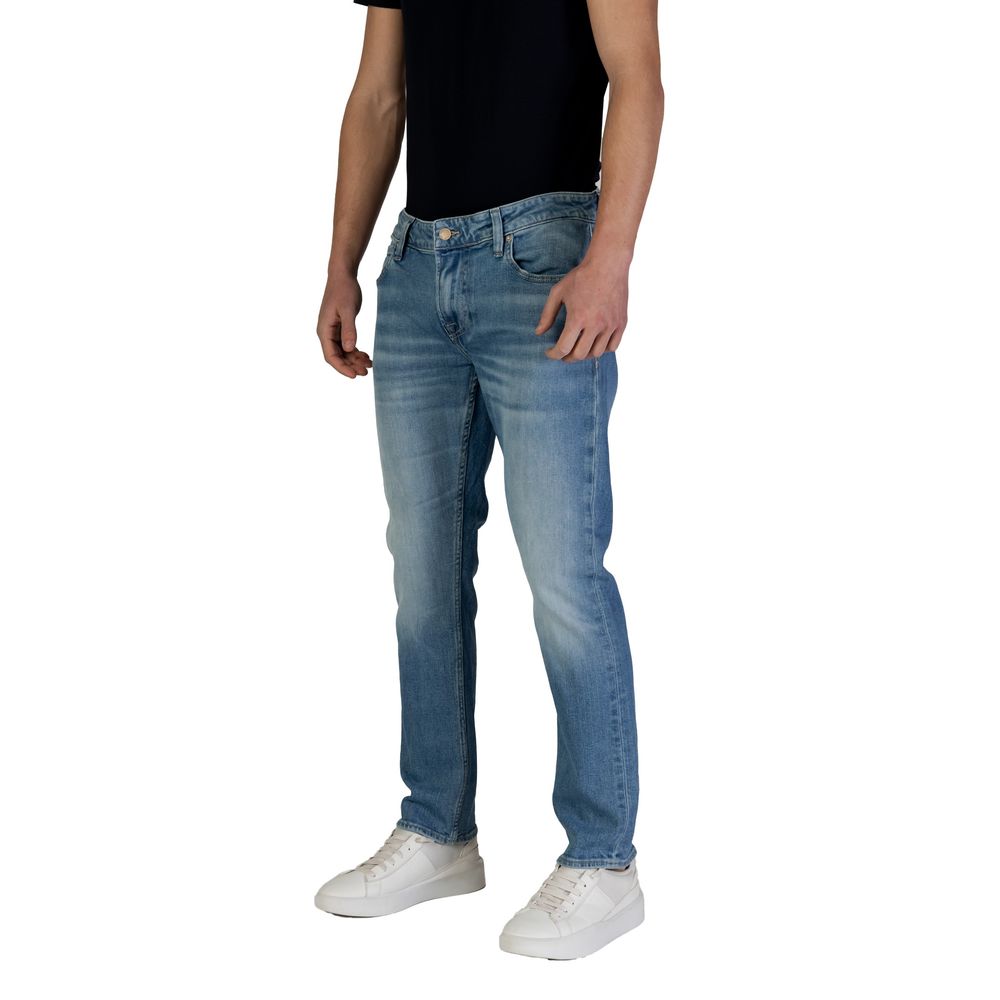 Guess Blue Cotton Skinny Jeans