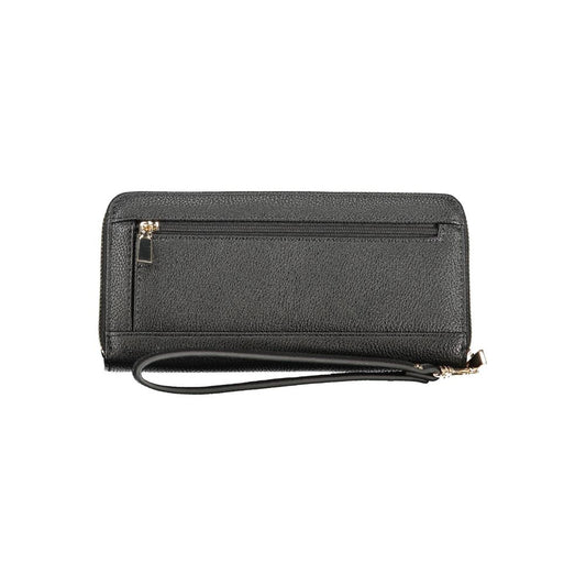 Guess Jeans Black Polyethylene Wallet