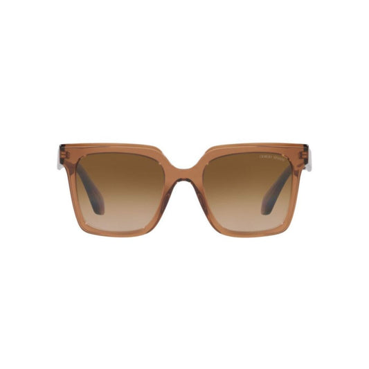 Giorgio Armani Brown Acetate Sunglasses