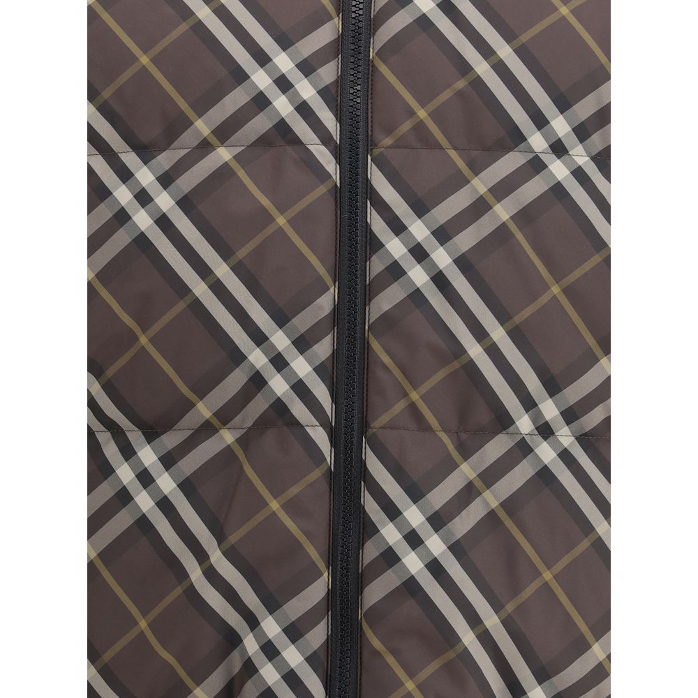 Burberry Brown Polyester Coat