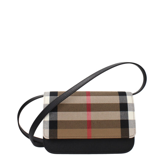 Burberry Beige Fabric Clutch Bag