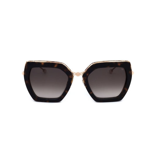 Philipp Plein Gold Metal Sunglasses