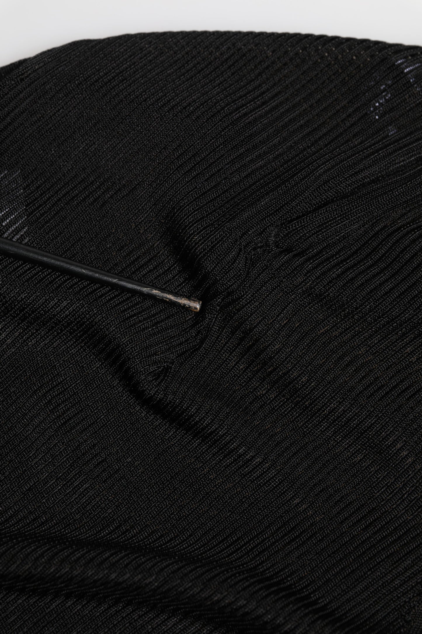 Dolce & Gabbana Black Viscose Turtle Neck Pullover Top