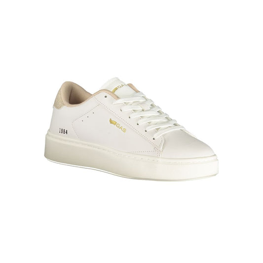 Gas Bianco Poliuretano Women Sneaker