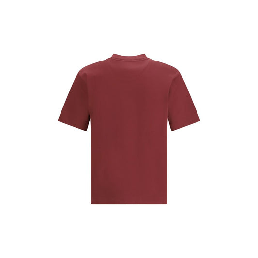 Fendi Bordeaux Cotton T-Shirt