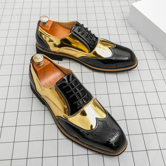 Brogue -Matching Trendy Men’s Leather Shoes