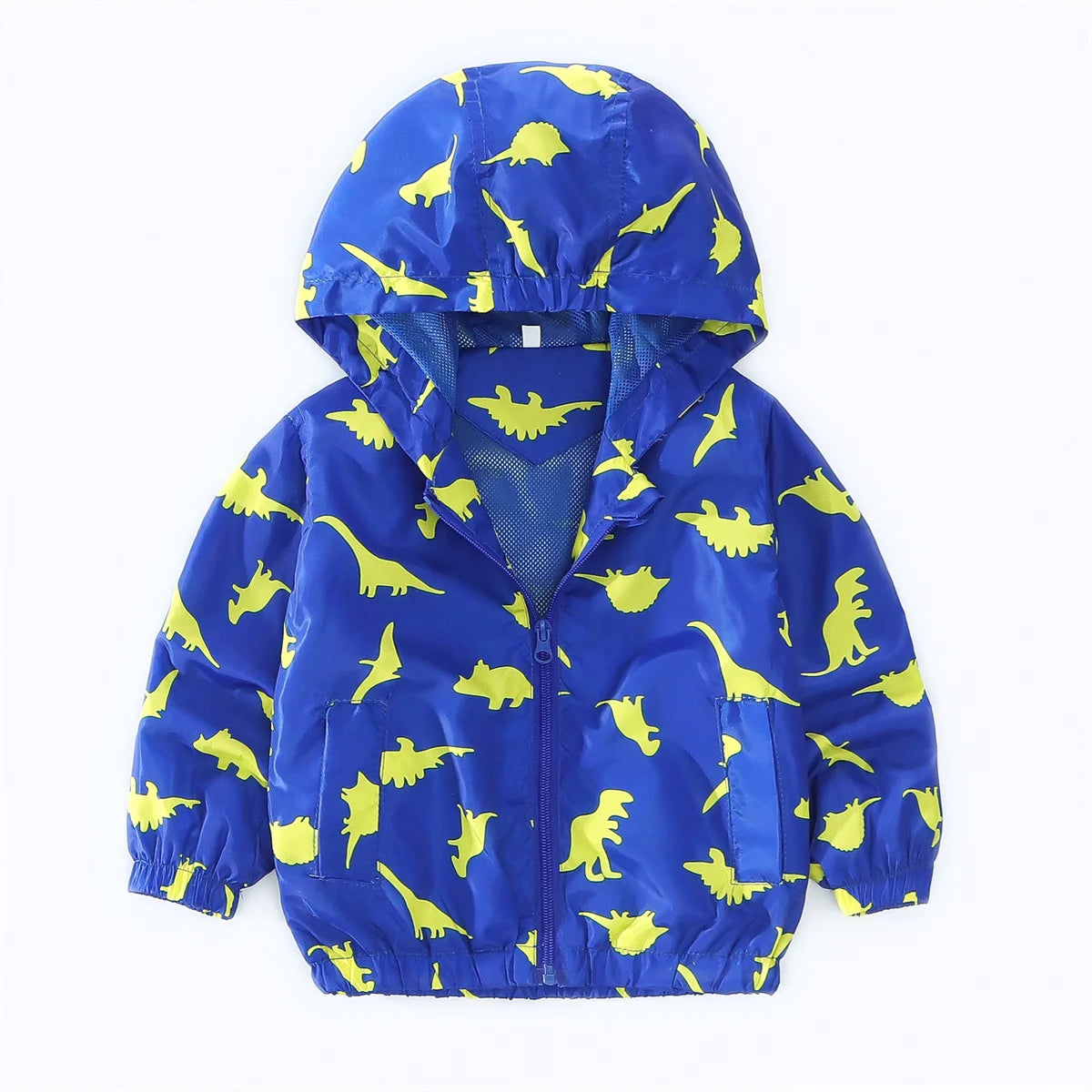 Toddler Dinosaur Print Hooded Jacket