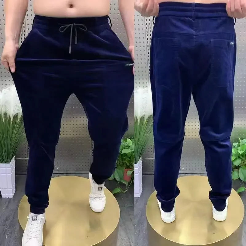 Men’s Corduroy Cargo Trousers | Retro Loose Fit