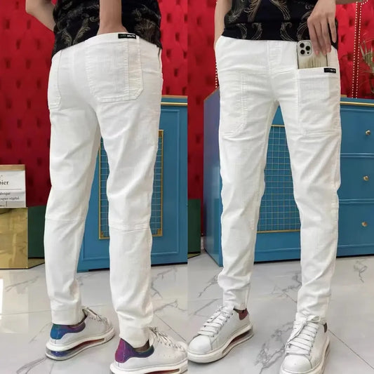 Men’s Corduroy Cargo Trousers | Retro Loose Fit