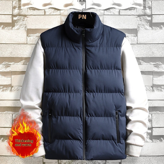 Korean Style Trendy Slim Fit Warm Vest Jacket