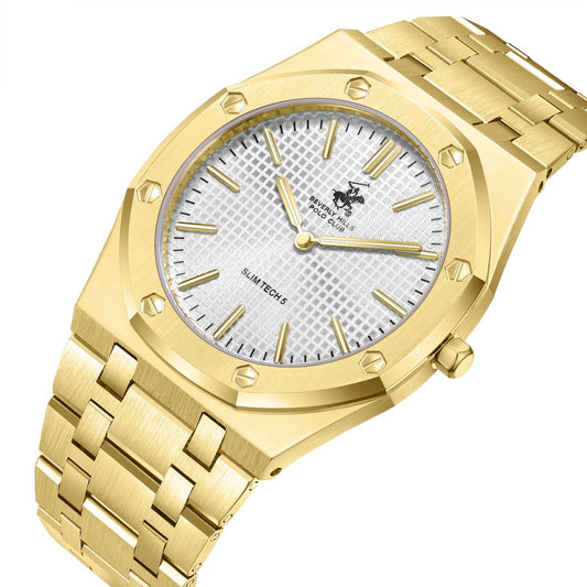Beverly Hills Polo Club Gold Watch - BP3825X.130