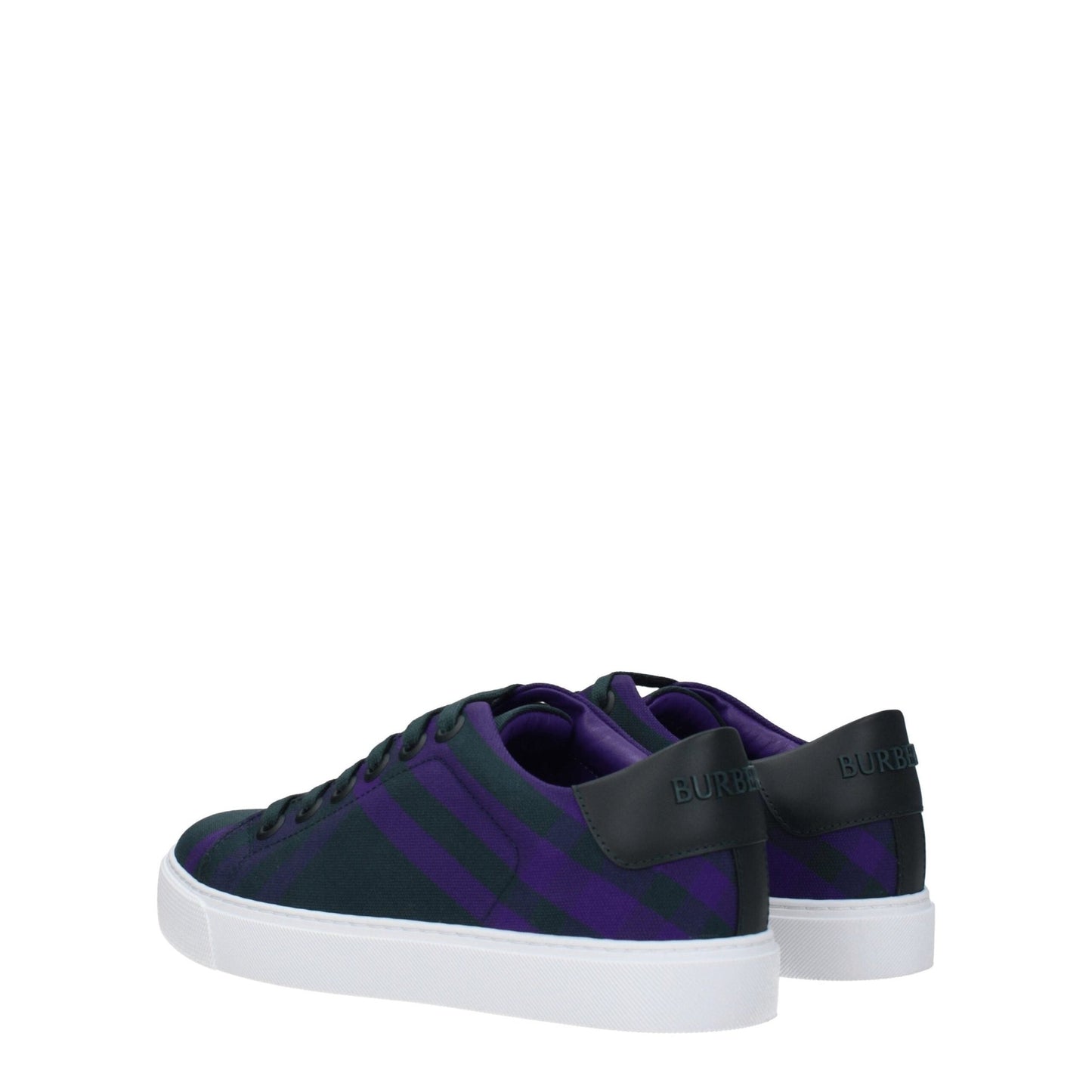Burberry Green Fabric Sneakers - SMARTMARTNZ