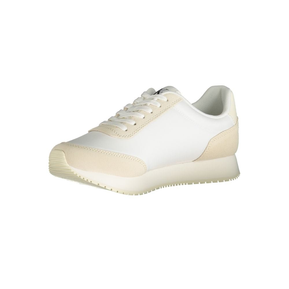 Calvin Klein Beige Polyester Sneaker - SMARTMARTNZ