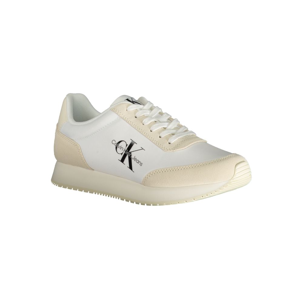Calvin Klein Beige Polyester Sneaker - SMARTMARTNZ
