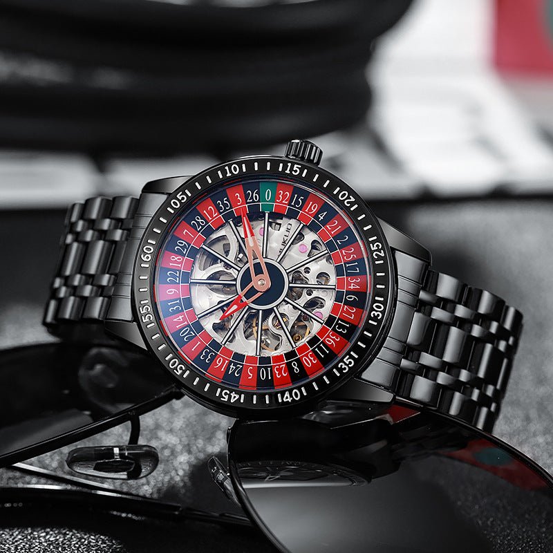 Casino Royale Men’s Mechanical Watch – Luminous Waterproof Dial - SMARTMARTNZ