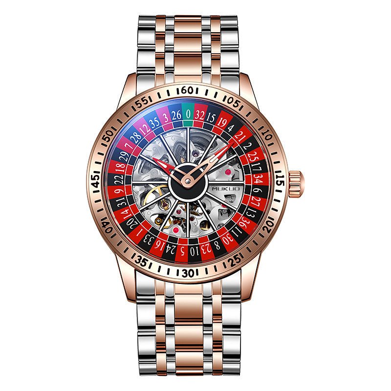 Casino Royale Men’s Mechanical Watch – Luminous Waterproof Dial - SMARTMARTNZ